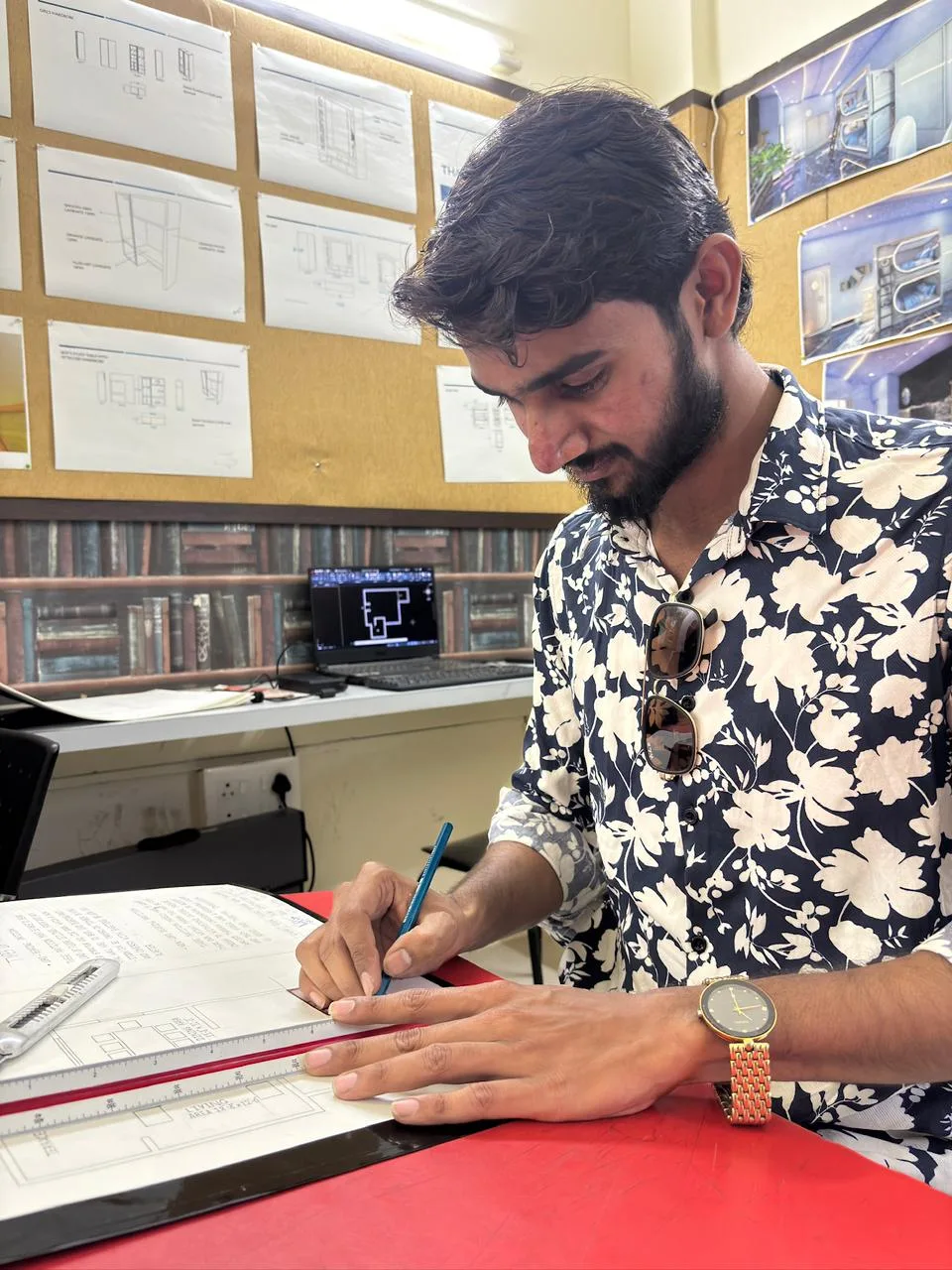 Student portfolio presentation